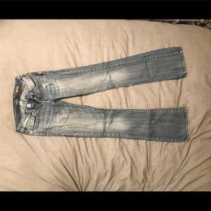 Silver Bootcut Jeans